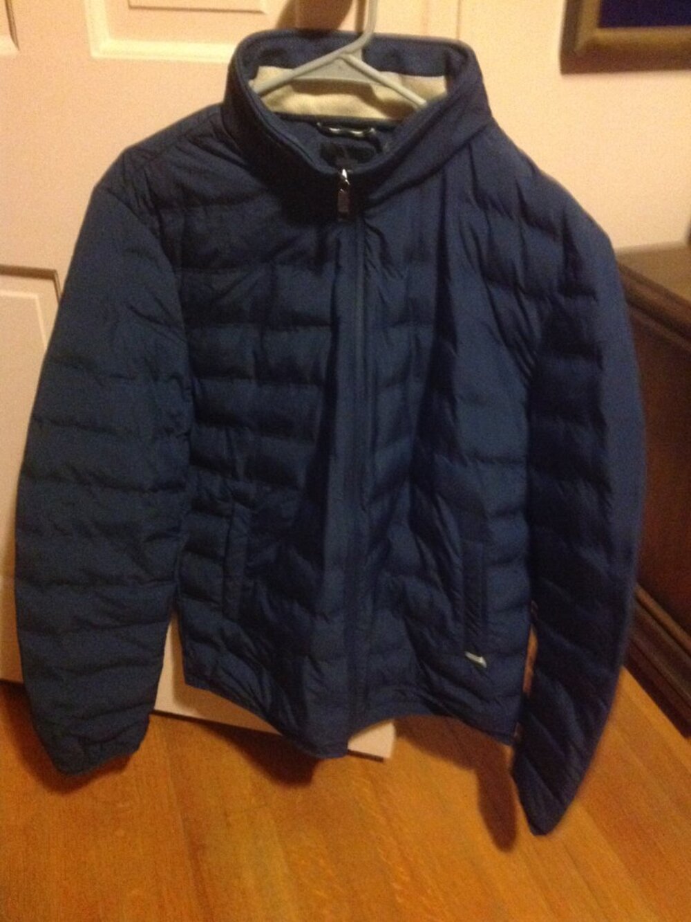 Ted Baker Men's X-Large (5) Navy Lightweight Bomber Jacket - Never Worn